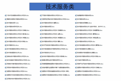 技术服务类合同范文网络信息应用IT软件开发支持咨询服务协议模板